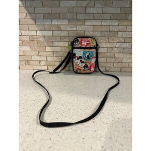 Disney Parks D-Tech Crossbody Purse Mickey Minnie Dumbo Figaro Walt World